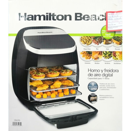Hamilton Beach Digital Air Fryer and Oven 11 Liter