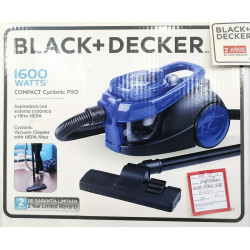 Black+Decker Vacuum cleaner 1600w
