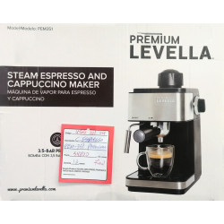 Premium Levella Steam Espresso and Cappuccino Maker
